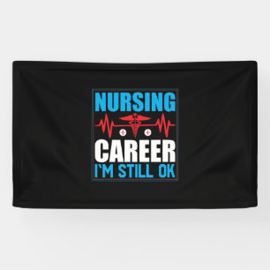 Geschenk für Krankenschwester Pflegeberuf Ich bi Banner