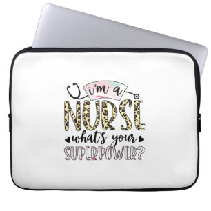 Geschenk für Krankenschwester   Proud Super Nurse Laptopschutzhülle