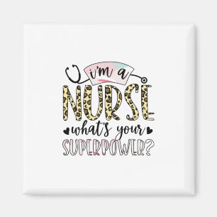 Geschenk für Krankenschwester Proud Super Nurse Magnet