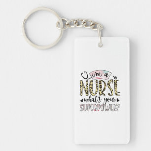 Geschenk für Krankenschwester   Proud Super Nurse Schlüsselanhänger