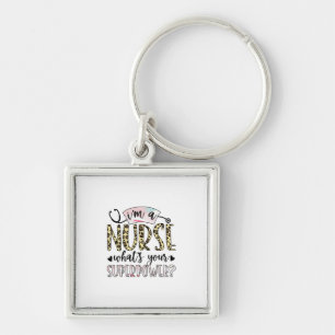 Geschenk für Krankenschwester Proud Super Nurse Schlüsselanhänger