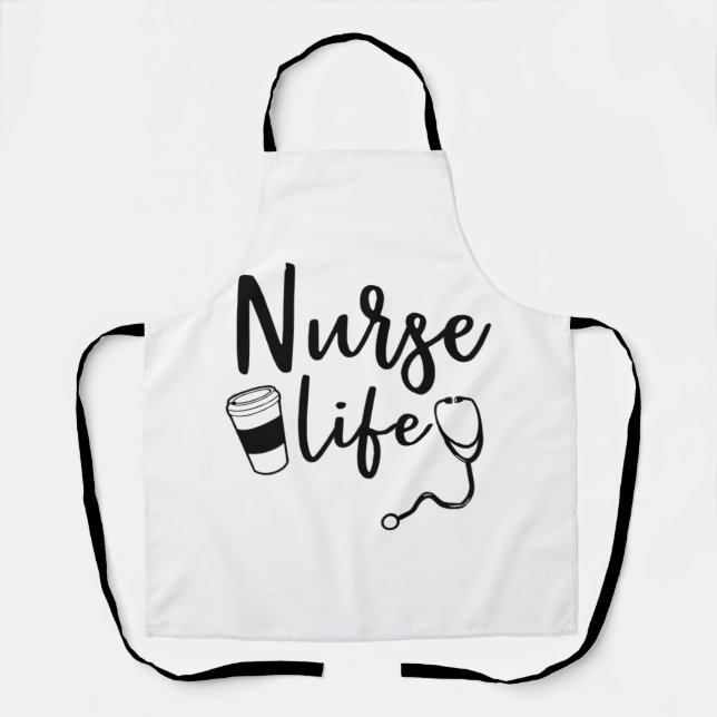 Geschenk für Krankenschwester Schürze (Vorderseite)