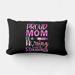 Geschenk für Krankenschwester Stolze Mama eines Lendenkissen