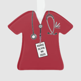 Geschenk für Krankenschwestern und Abschluss 2025 Ornament