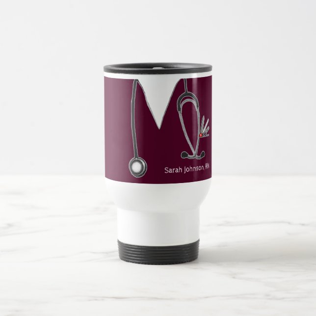 Geschenk für kreative Krankenschwester Reisebecher (Mittel)