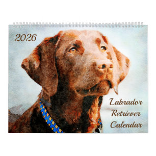 Geschenk für Labrador Retriever-Hundebesitzer und Kalender