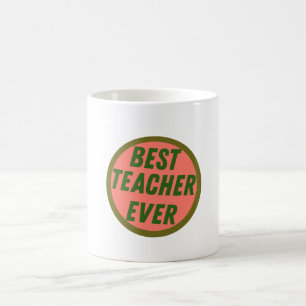 Geschenk für Lehrer - Bester Lehrer je Kaffeetasse
