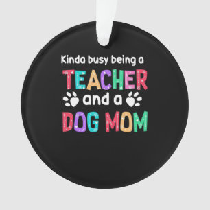 Geschenk für Lehrer  Lehrer und Hundelehrer sein Ornament