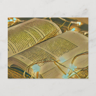Geschenk für Leseratten und Bibliothekare Postkarte