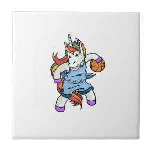 Geschenk für Mädchen Basketballspielerin BBaller E Fliese