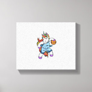 Geschenk für Mädchen Basketballspielerin BBaller E Leinwanddruck