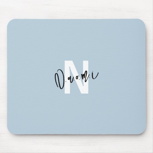 Geschenk für Mädchen – Personalisiertes N mit dem  Mousepad (Vorne)