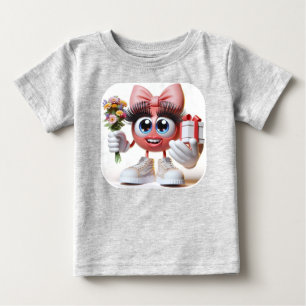 Geschenk für Mama, Emoji, von Natasha Us Baby T-shirt