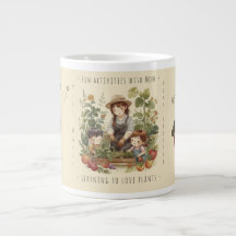 Geschenk für Mama, Gartenarbeit, Spaß mit Mama.