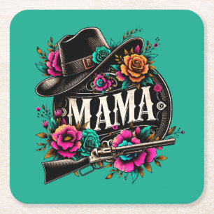 Geschenk für Mama; Mama; Mama; Mutter; Mutter; Müt Rechteckiger Pappuntersetzer