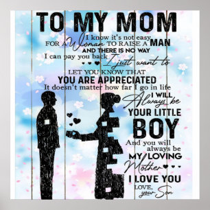 Geschenk für Mama   Zu meiner Mutter das beste Ges Poster