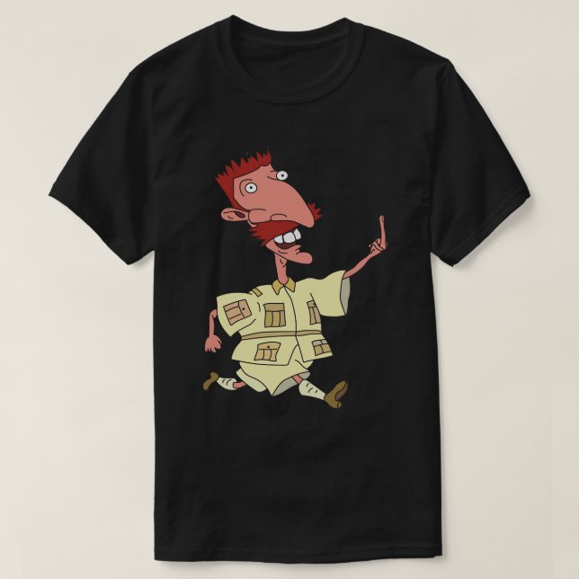 Geschenk für Männer Angry Nigel The Wild Thornberr T-Shirt (Design vorne)