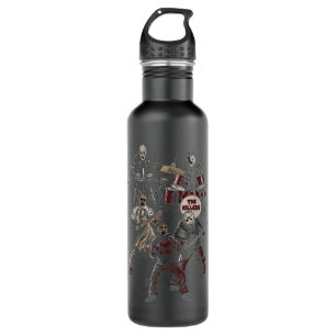 Geschenk für Männer Band Tod Metall Halloween Funn Edelstahlflasche