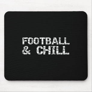 Geschenk für Männer Footballspieler an der High Sc Mousepad