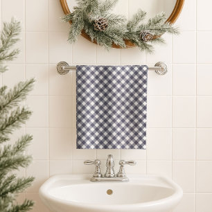 Geschenk für Männer Navy Tartan Handtuch für sein Badhandtuch Set