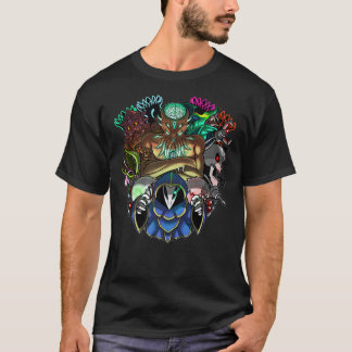 Geschenk für Männer Terraria Spiel Boss Halloween T-Shirt