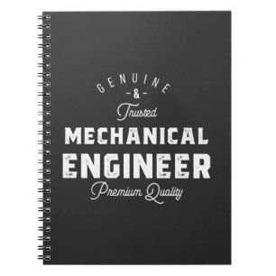 Geschenk für Maschinenbauingenieur Notizblock