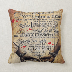 Geschenk für meinen Mann   Love Husband Letter   Kissen
