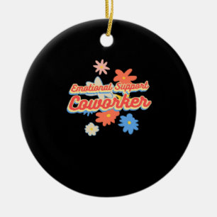 Geschenk für Mitarbeiter im Büro für emotionale Hi Keramik Ornament