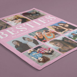 Geschenk für moderne Besties | Die besten Freunde  Fleecedecke