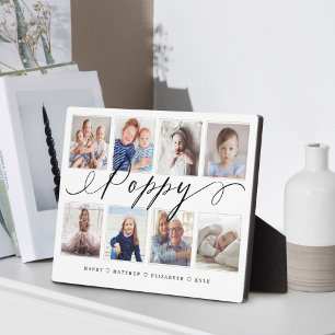 Geschenk für Mohn Entenkinder - FotoCollage Fotoplatte