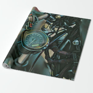 Geschenk für Motorräder Geschenkpapier