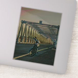 Geschenk für Motorradliebhaber Aufkleber