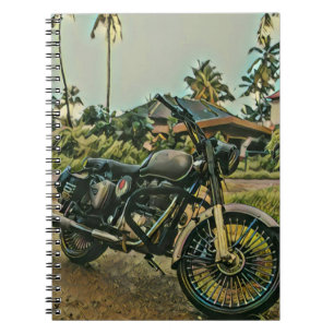Geschenk für Motorradliebhaber Notizblock