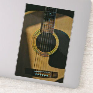 Geschenk für Musikergitarrist Aufkleber