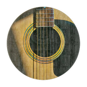 Geschenk für Musikergitarrist Schneidebrett