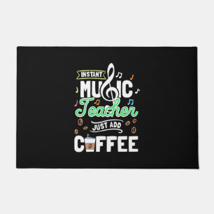 Geschenk für Musiklehrer Instant Music Teacher Jus Fußmatte