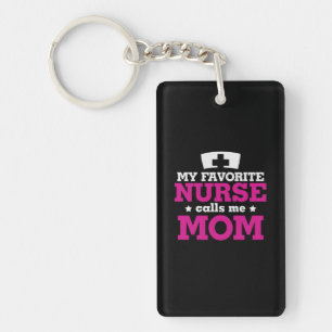 Geschenk für Mutter Lieblingskrankenschwester nenn Schlüsselanhänger