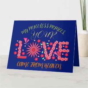 GESCHENK FÜR MUTTER, SCHWESTER, TOCHTER, FREUNDIN, KARTE