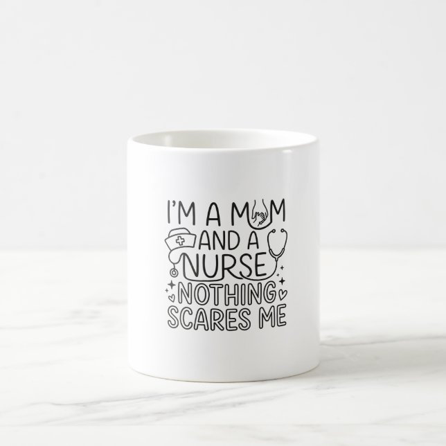 Geschenk für Mutter und Krankenschwester im minima Kaffeetasse (Mittel)