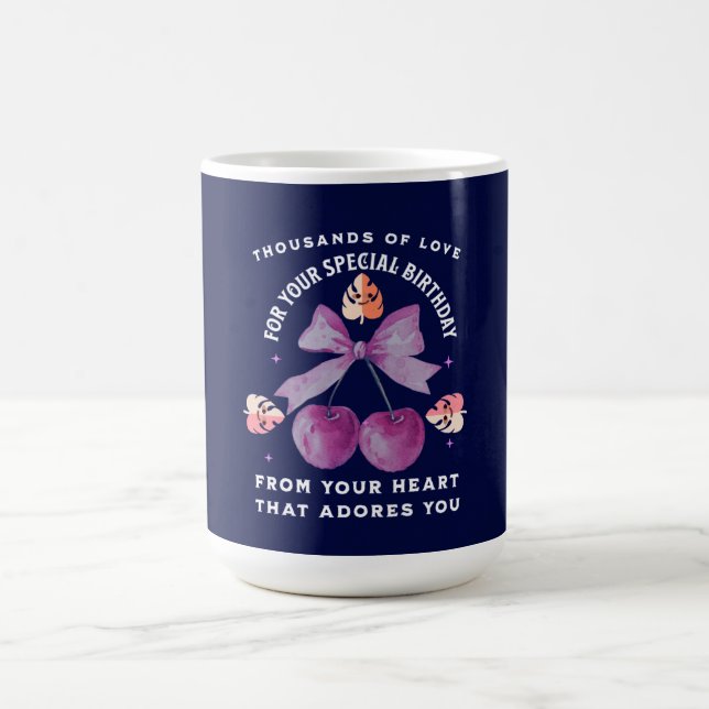 GESCHENK FÜR MUTTER VATER SCHWESTER BRUDER CHEF LE KAFFEETASSE (Mittel)