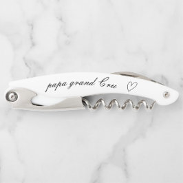 Geschenk für Opa mit Personalisiertem handgeschrie Kellnermesser