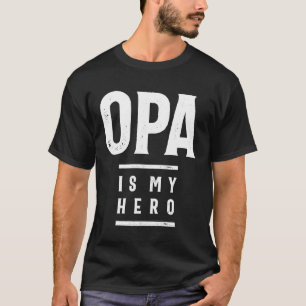 Geschenk für Opa Opa ist mein Held Opa Gift T-Shirt