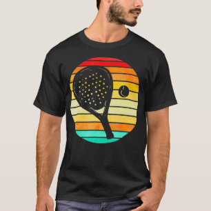 Geschenk für Padel-Tennis-Trainer als Padel-Spiele T-Shirt