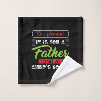Geschenk für Papa Es ist für einen Vater Waschlappen
