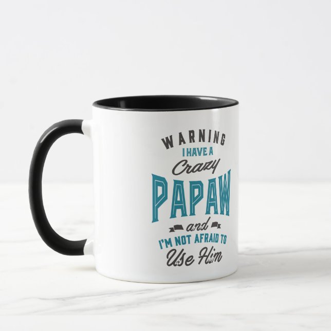 Geschenk für Papaw Tasse (Links)