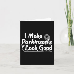 Geschenk für Parkinson-Krankheit Patienten Grau Karte