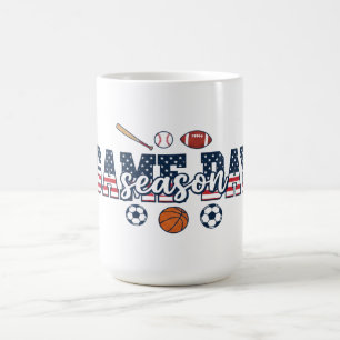Geschenk für patriotische Multisportfans in der Sp Kaffeetasse