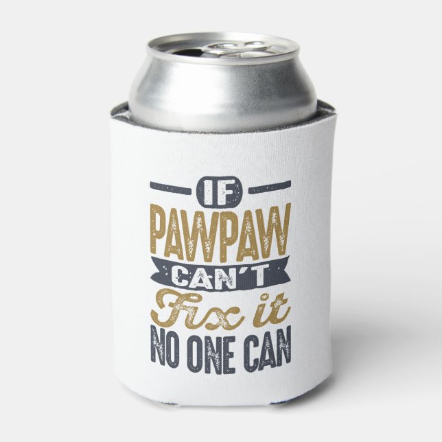 Geschenk für Paw Paw Dosenkühler (Kanne Vorderseite)