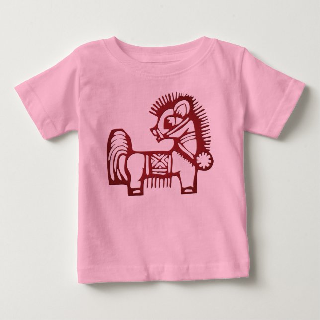 Geschenk für Pferdefreunde Baby T-shirt (Vorderseite)