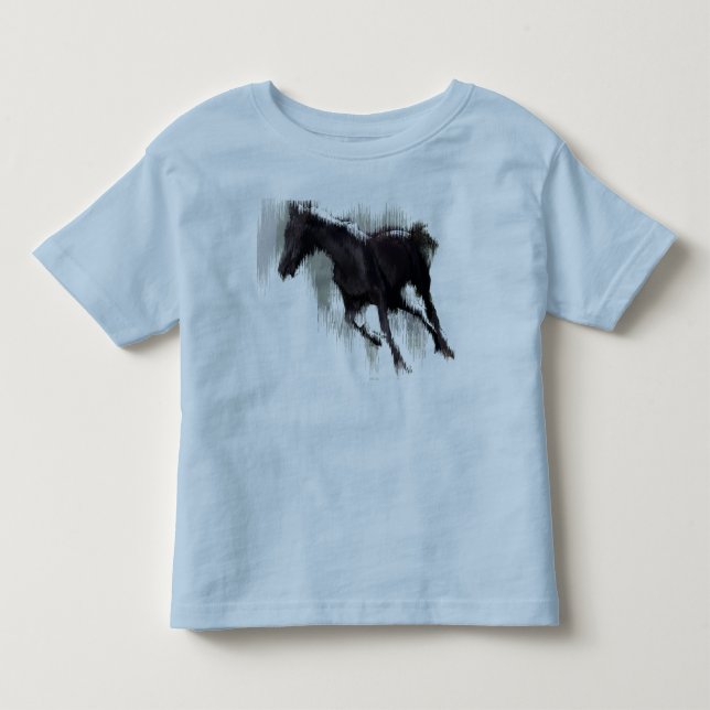 Geschenk für Pferdefreunde Kleinkind T-shirt (Vorderseite)